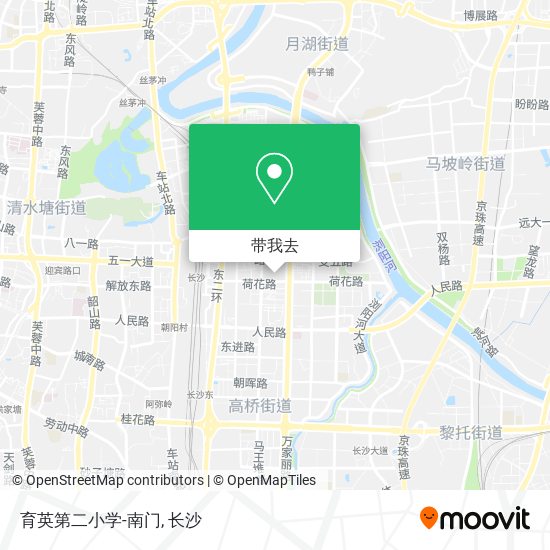 育英第二小学-南门地图
