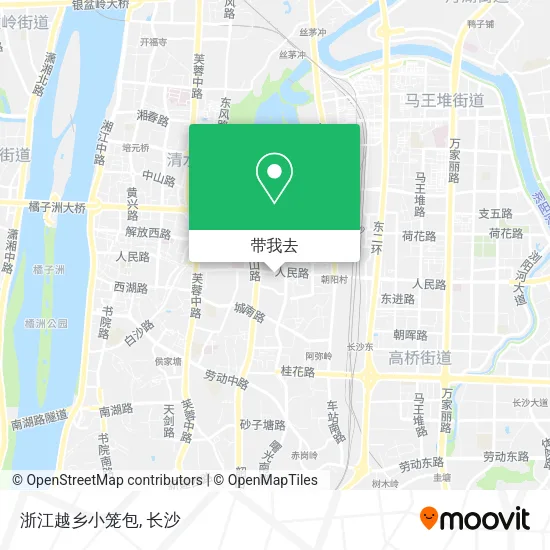 浙江越乡小笼包地图