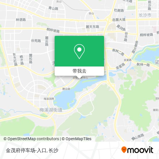 金茂府停车场-入口地图