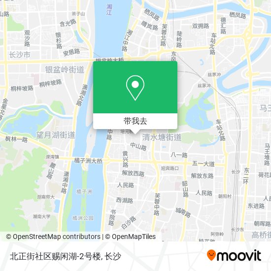 北正街社区赐闲湖-2号楼地图