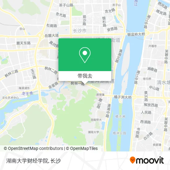 湖南大学财经学院地图