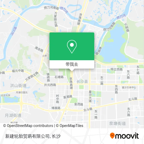 新建轮胎贸易有限公司地图