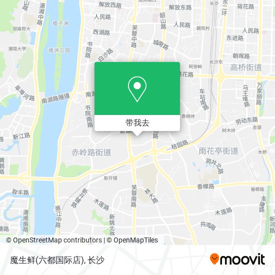 魔生鲜(六都国际店)地图