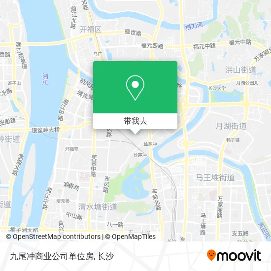 九尾冲商业公司单位房地图