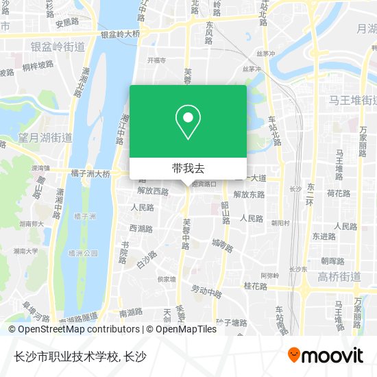 长沙市职业技术学校地图