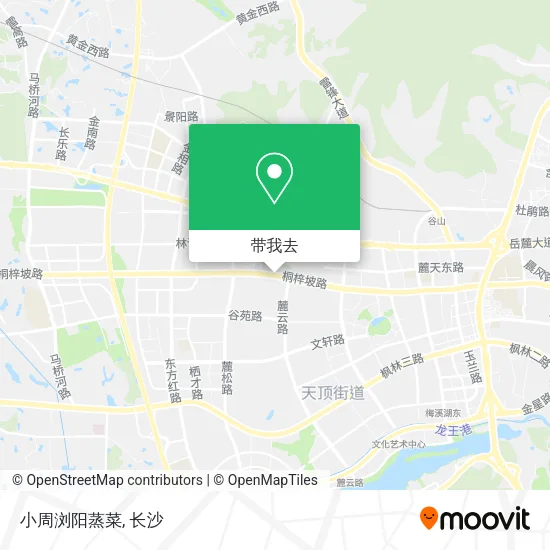 小周浏阳蒸菜地图