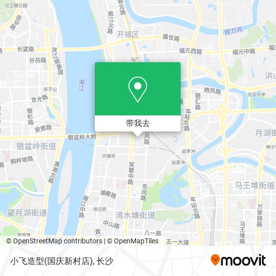 小飞造型(国庆新村店)地图