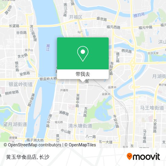 黄玉华食品店地图