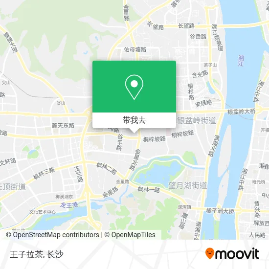 王子拉茶地图