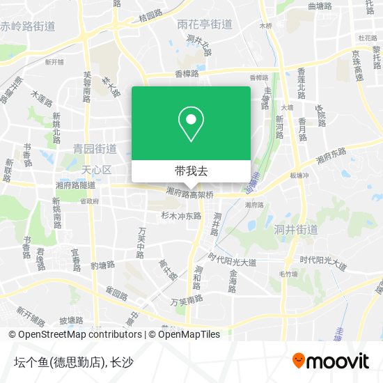坛个鱼(德思勤店)地图
