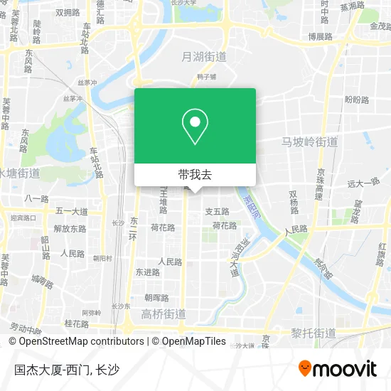 国杰大厦-西门地图