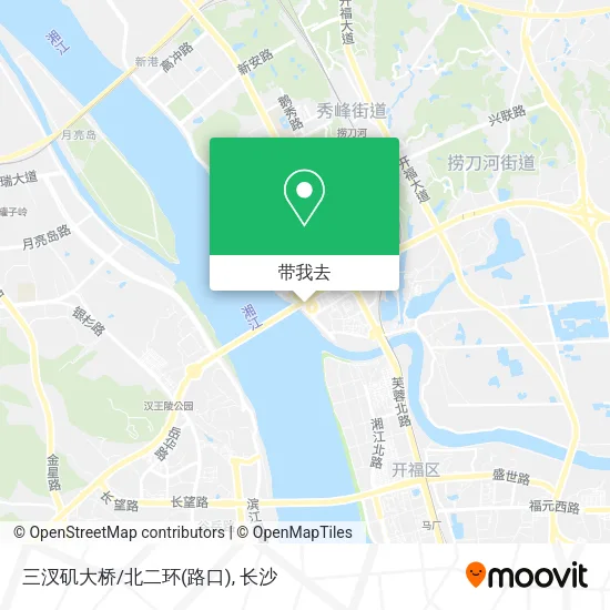 三汊矶大桥/北二环(路口)地图