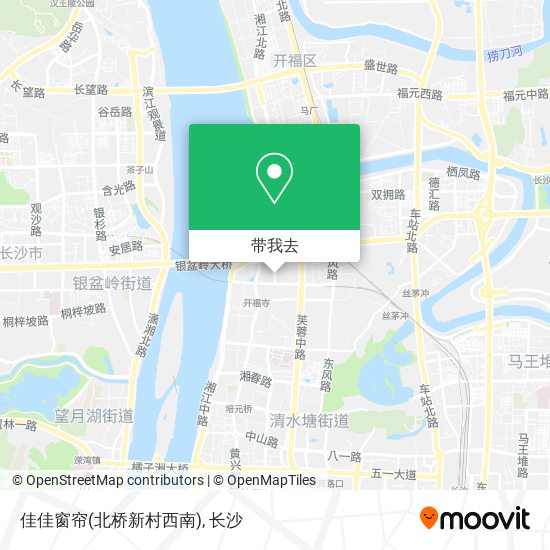 佳佳窗帘(北桥新村西南)地图