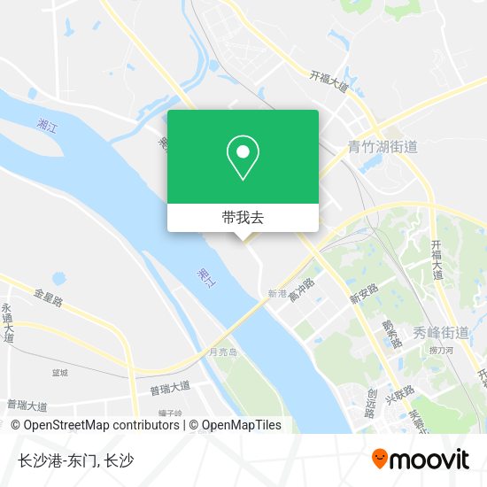 长沙港-东门地图
