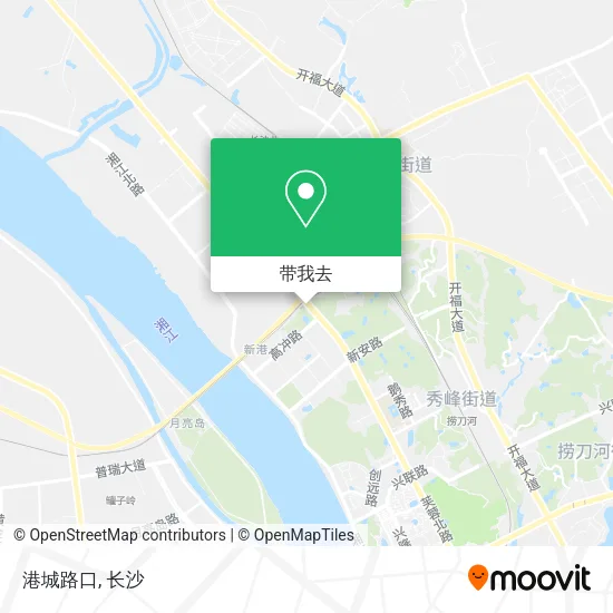 港城路口地图