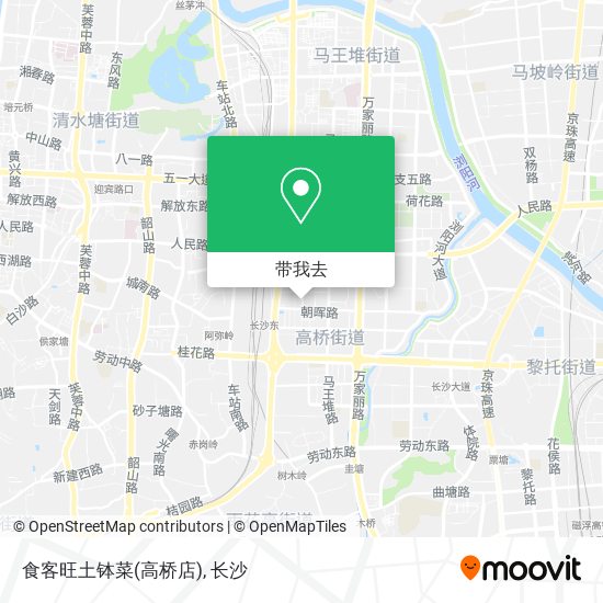 食客旺土钵菜(高桥店)地图