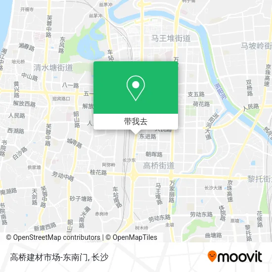 高桥建材市场-东南门地图
