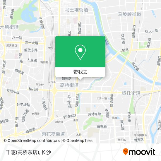 千惠(高桥东店)地图