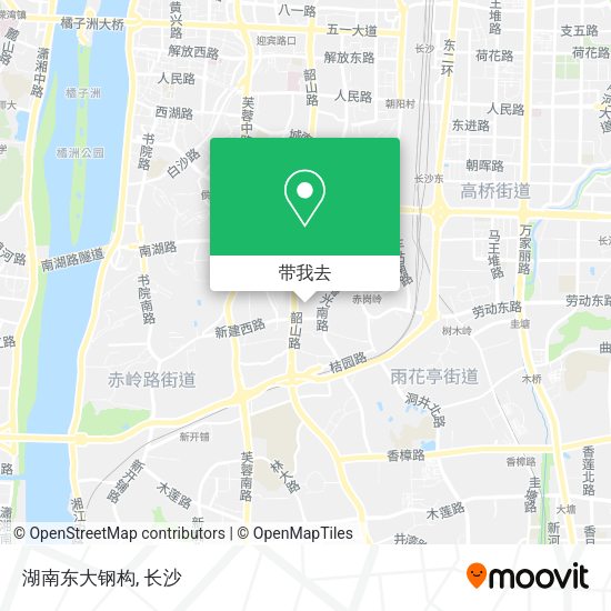 湖南东大钢构地图