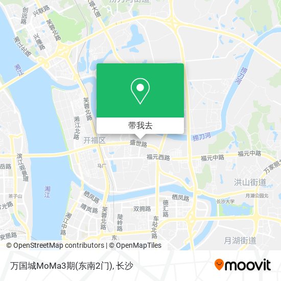 万国城MoMa3期(东南2门)地图