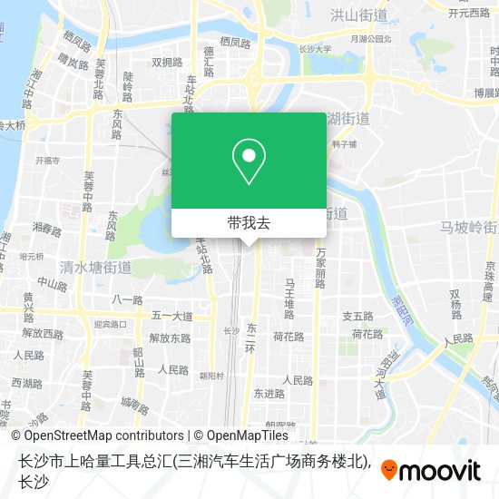长沙市上哈量工具总汇(三湘汽车生活广场商务楼北)地图
