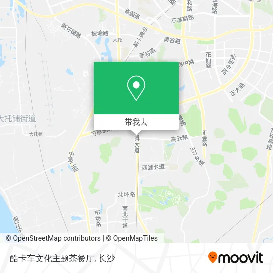 酷卡车文化主题茶餐厅地图