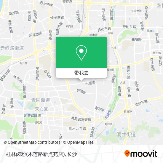 桂林卤粉(木莲路新点苑店)地图
