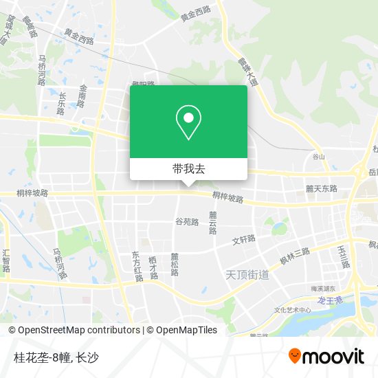 桂花垄-8幢地图