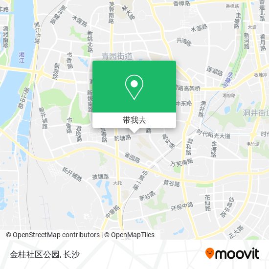 金桂社区公园地图