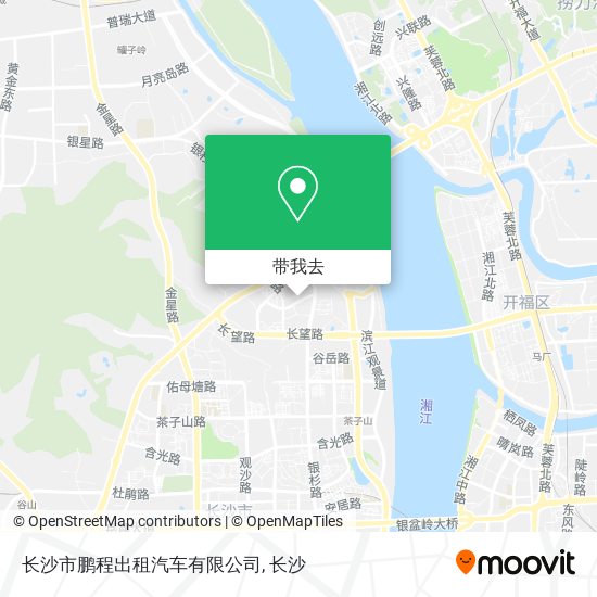 长沙市鹏程出租汽车有限公司地图