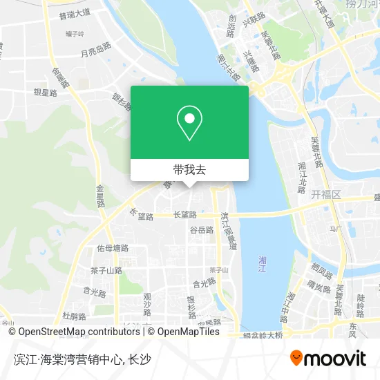 滨江·海棠湾营销中心地图
