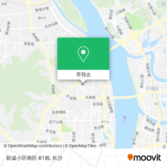 新诚小区南区-B1栋地图