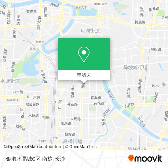 银港水晶城C区-南栋地图