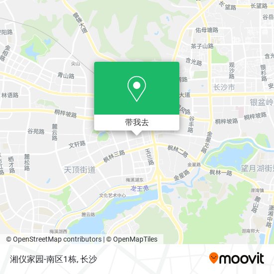 湘仪家园-南区1栋地图