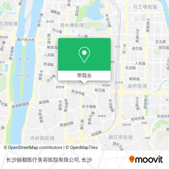 长沙丽都医疗美容医院有限公司地图