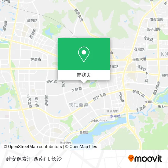 建安像素汇-西南门地图