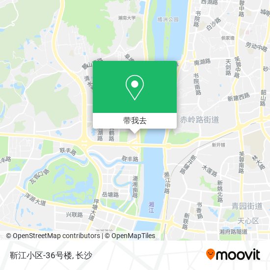 靳江小区-36号楼地图