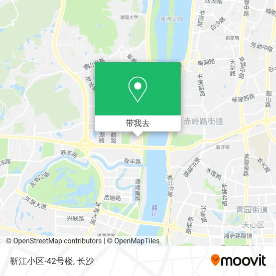 靳江小区-42号楼地图