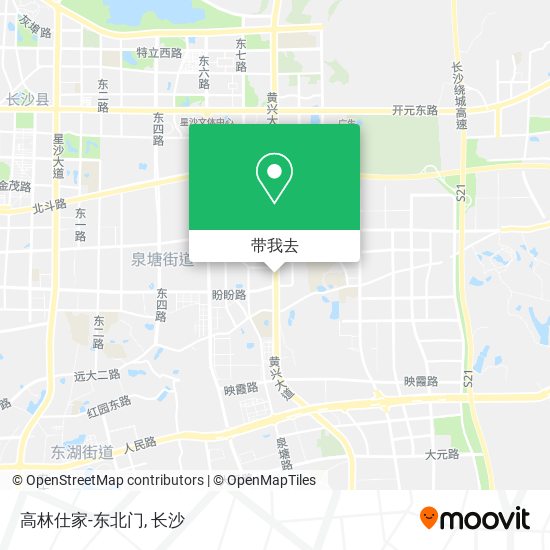 高林仕家-东北门地图