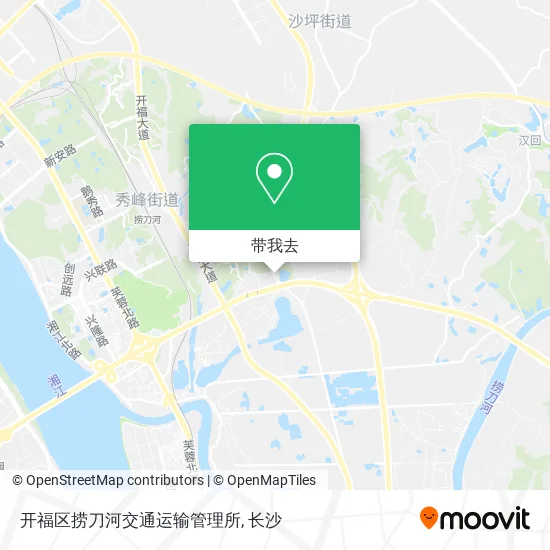 开福区捞刀河交通运输管理所地图