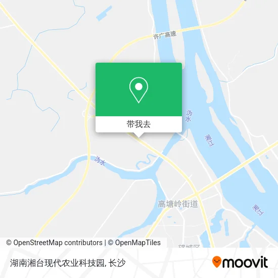 湖南湘台现代农业科技园地图