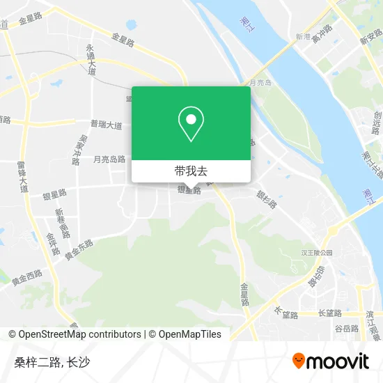 桑梓二路地图