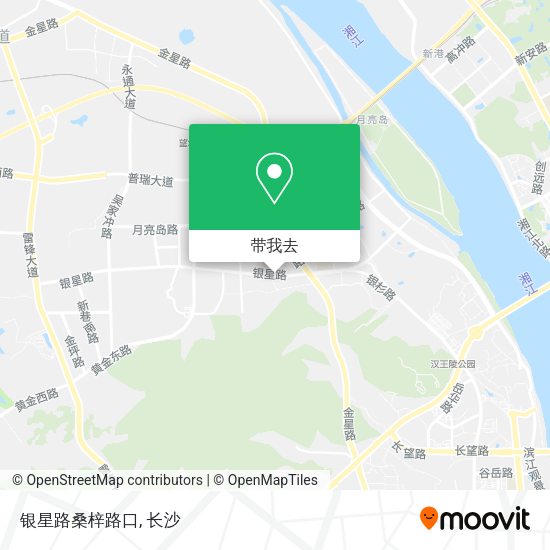 银星路桑梓路口地图