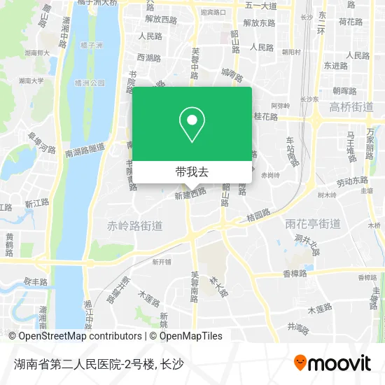 湖南省第二人民医院-2号楼地图