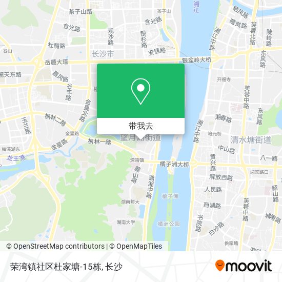 荣湾镇社区杜家塘-15栋地图