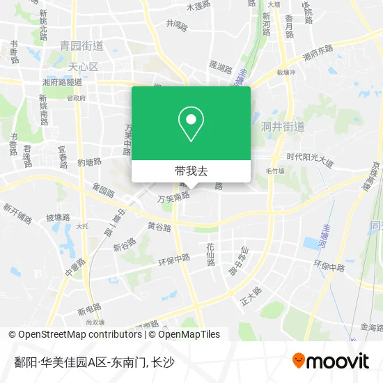鄱阳·华美佳园A区-东南门地图
