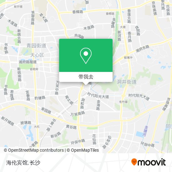 海伦宾馆地图