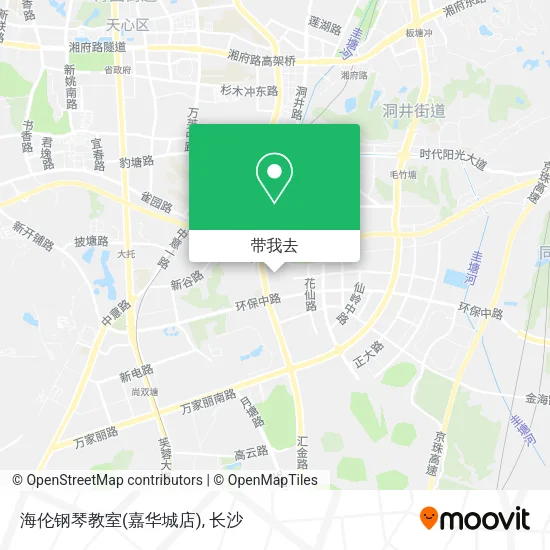 海伦钢琴教室(嘉华城店)地图