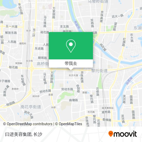 曰进美容集团地图