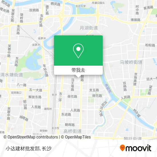 小达建材批发部地图